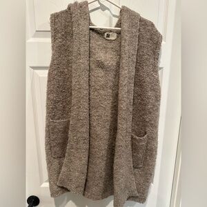 Taupe Women's Sweater Vest